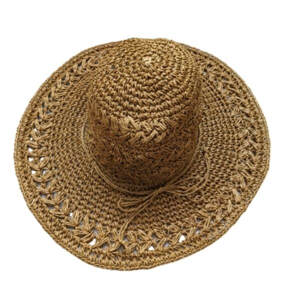The Scala Collection Floppy Woven Hat - Picture 2 of 8